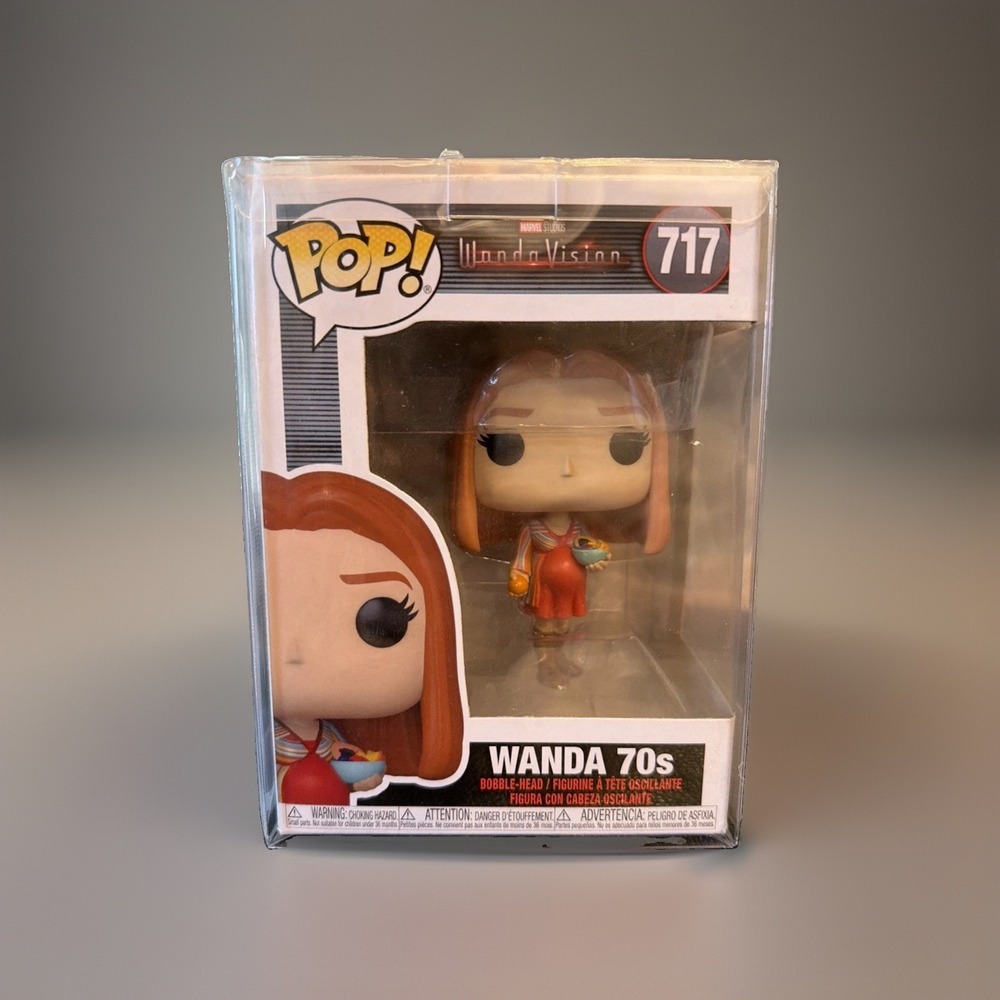 Funko Pop Vinyl Marvel 70's Wanda 717 WandaVision Vaulted Figure 52046